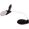 Лупа-лампа LEVENHUK ZENO LAMP ZL7, черная 74081