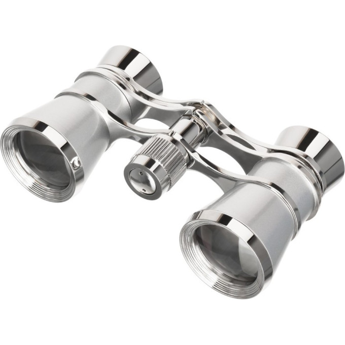 Театральный бинокль LEVENHUK Broadway 325B, серебристый 81859